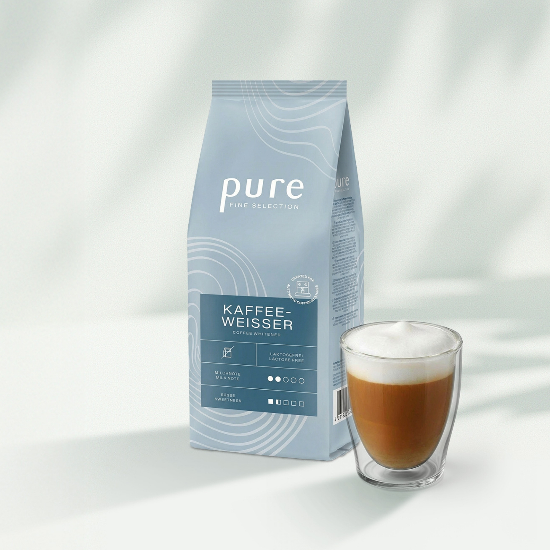 PURE-maitojauhetta ja valmis kahvijuoma
